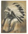 (AMERICAN INDIANS--PHOTOGRAPHS.) Rinehart, Frank A. Spotted Jack Rabbit, Crow * Chief Hollow Horn Bear, Sioux.